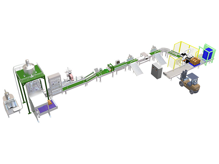 BD-C11 全自動大包裝機流水線